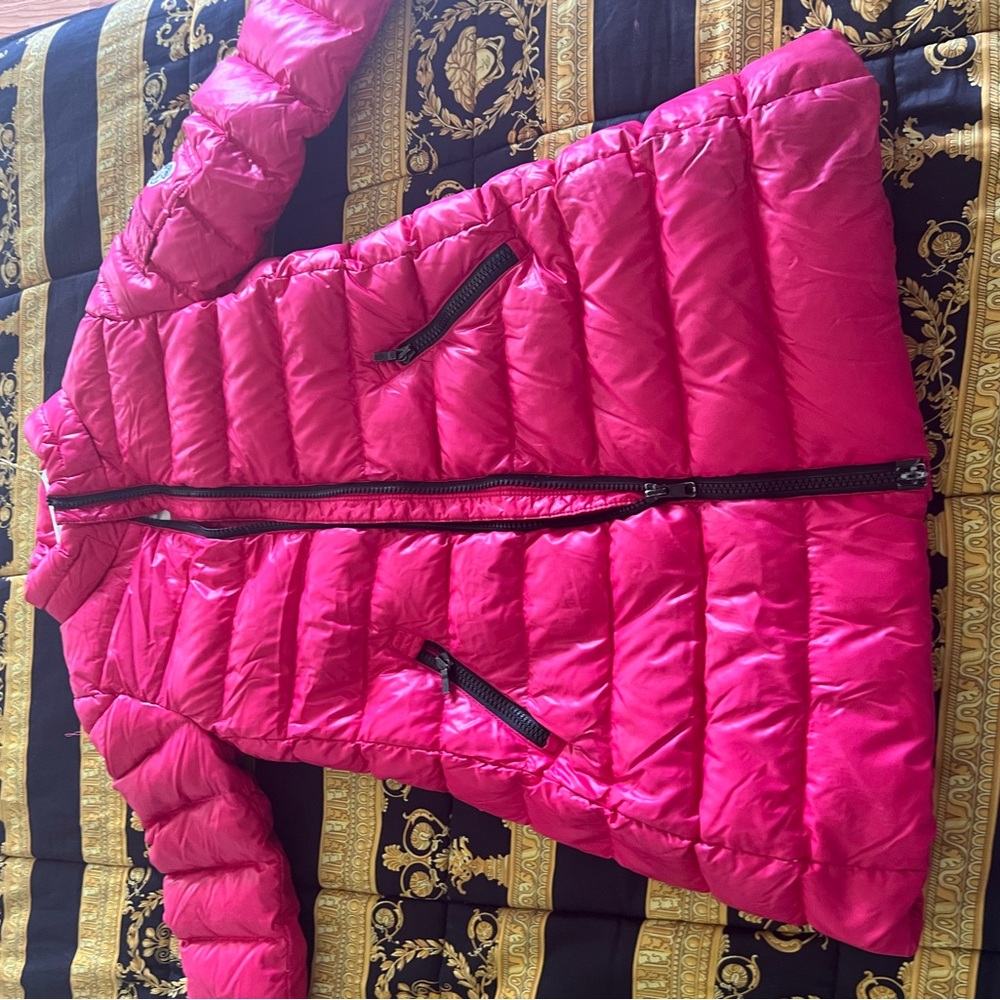 Pink Monclair, little girls coat size 6